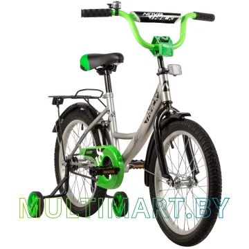 Детский велосипед Novatrack Vector 183VECTOR.SL22 (серебристый, 2022) картинка 2